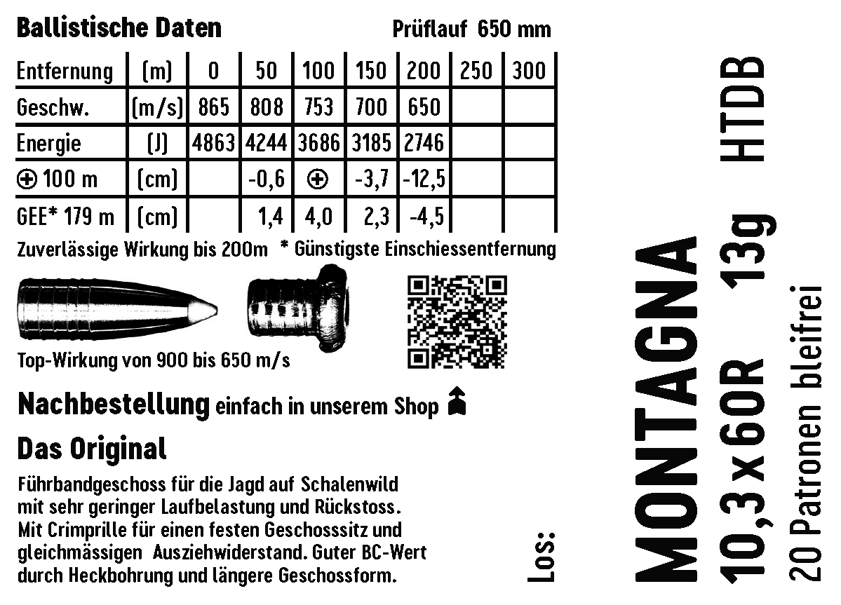 ATS 10,3x60R Montagna 13g/200gr bleifrei - Image 5